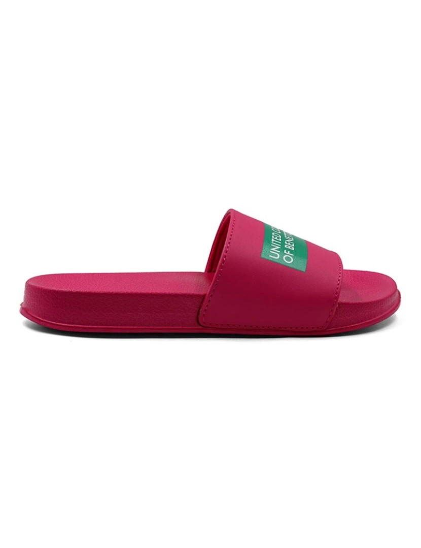 Benetton - Chinelos Senhora Fucshia