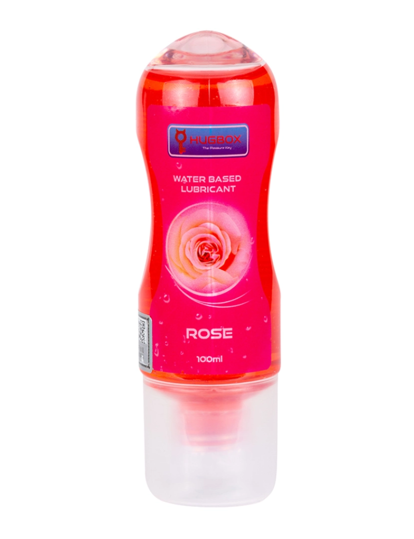 Hugbox - Lubrificante Fragrância Rosa - 100ml 