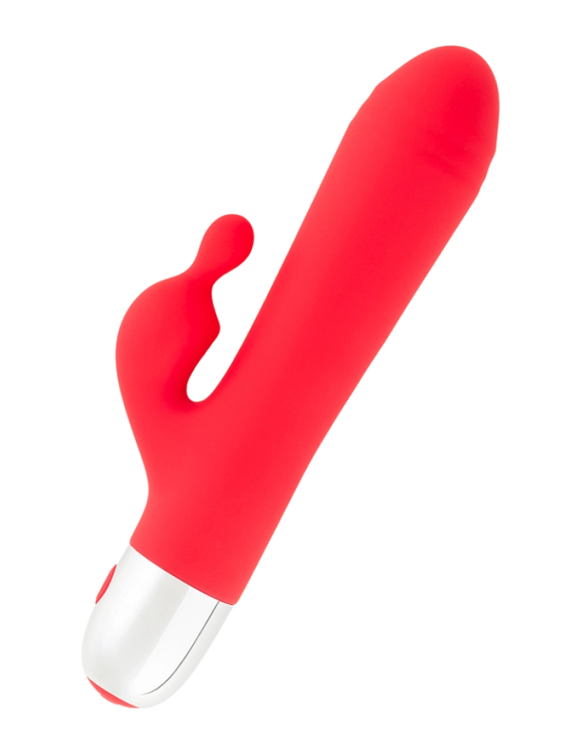 Hugbox - Vibrador Rabbit - 10 programas - Vermelho