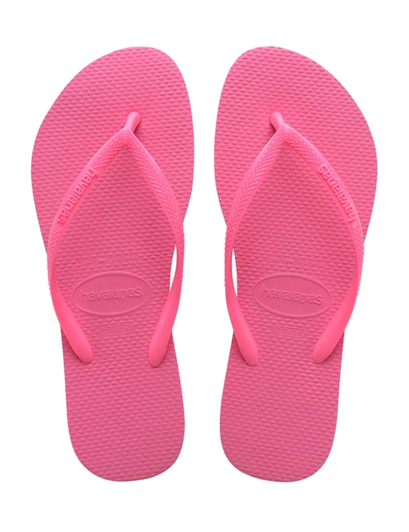 Havaianas - Havaianas Senhora Slim Crystal Rosa