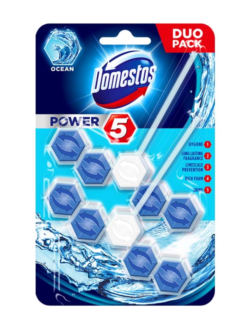 Domestos - Domestos Blocos Power5 Duo Ocean