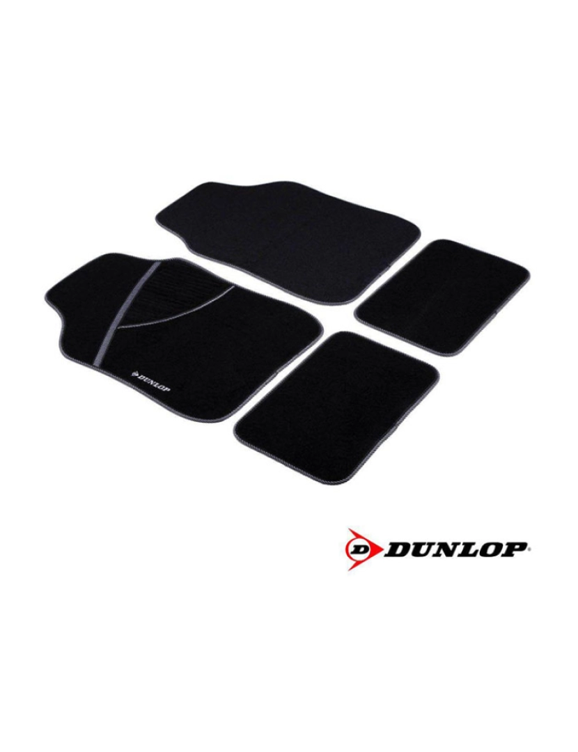 Dunlop - Tapetes Universais Pretos DUNLOP                            