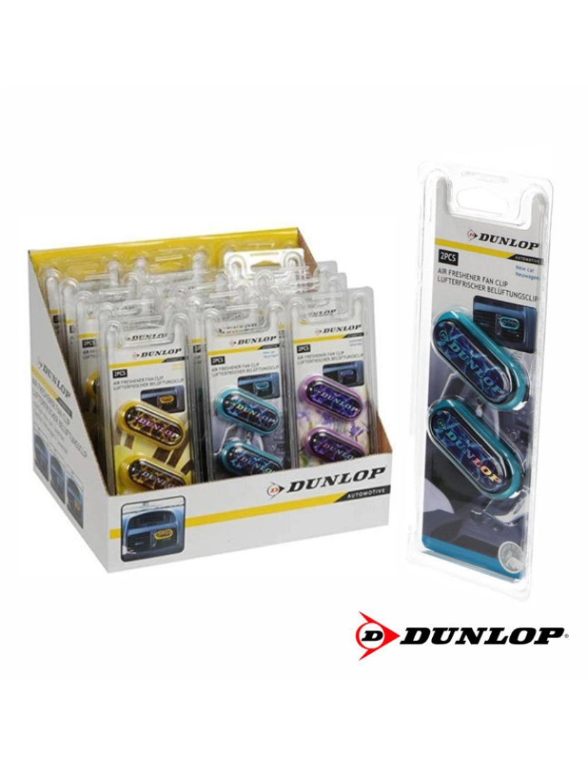 Dunlop - Ambientadores P/ Automóvel Várias Fragrâncias DUNLOP        