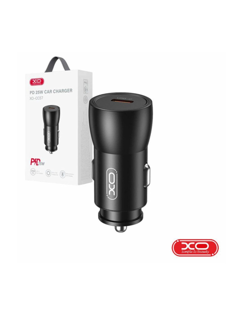 XO - Adaptador Isqueiro USB-C PD 25W XO                          