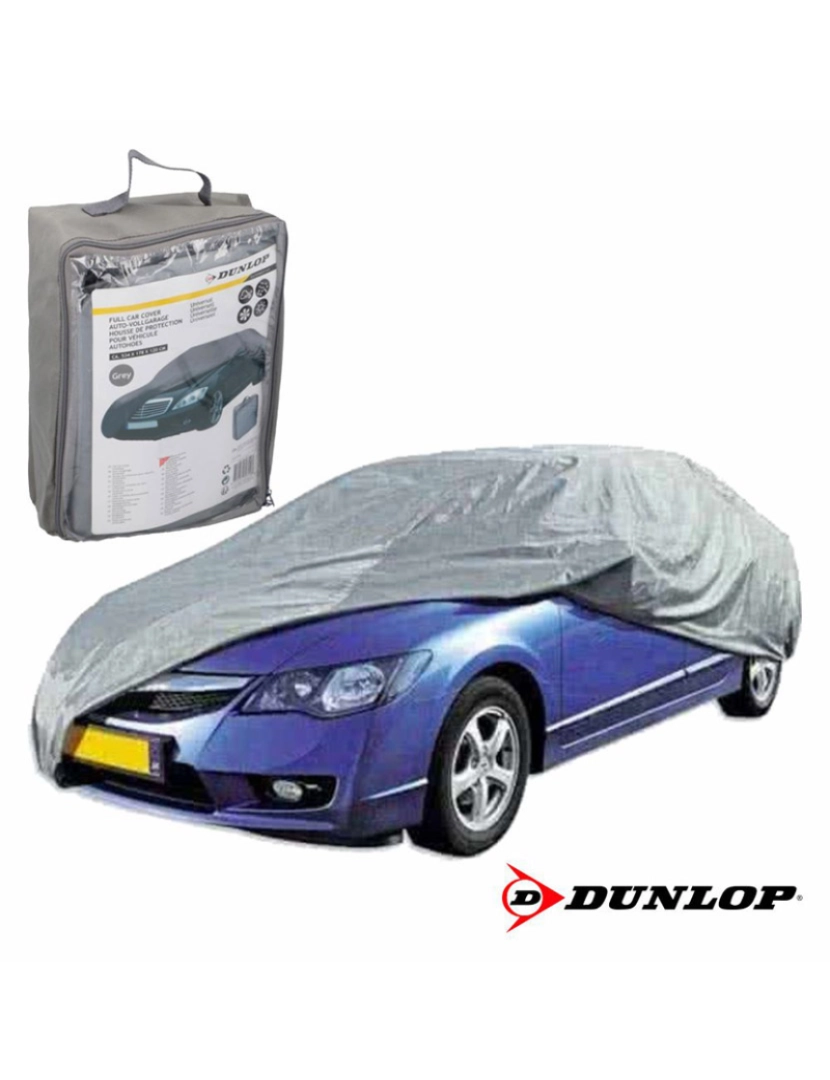 Dunlop - Capa Protetora Impermeável P/ Carro Peva Dunlop             