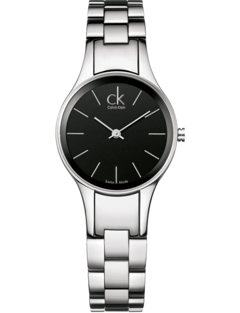 Calvin Klein - Relógio de Senhora K4323130 Prateado e Preto