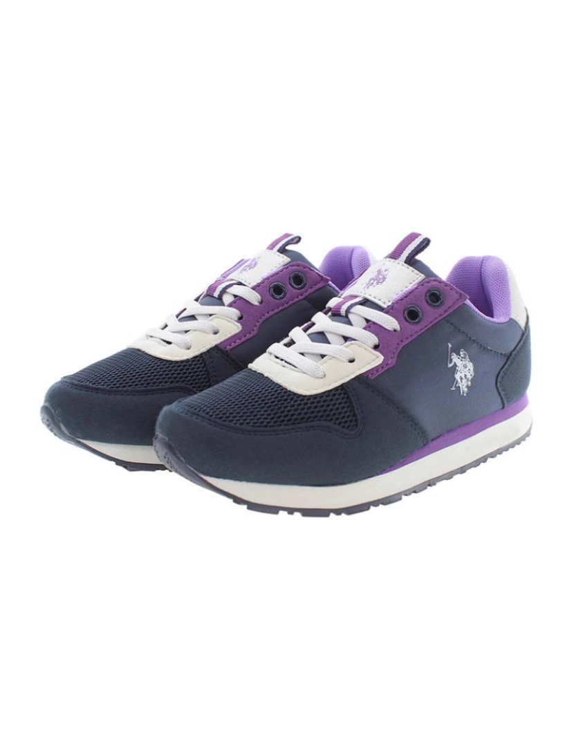 U.S. Polo Assn. - sapatos desportivos polo melhor preço roxo para meninas