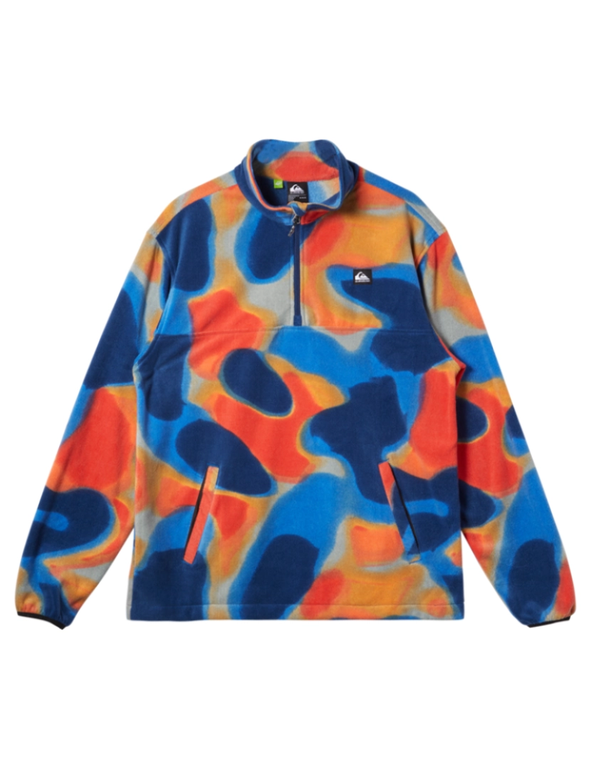 Quiksilver - Casaco Polar Homem Azul