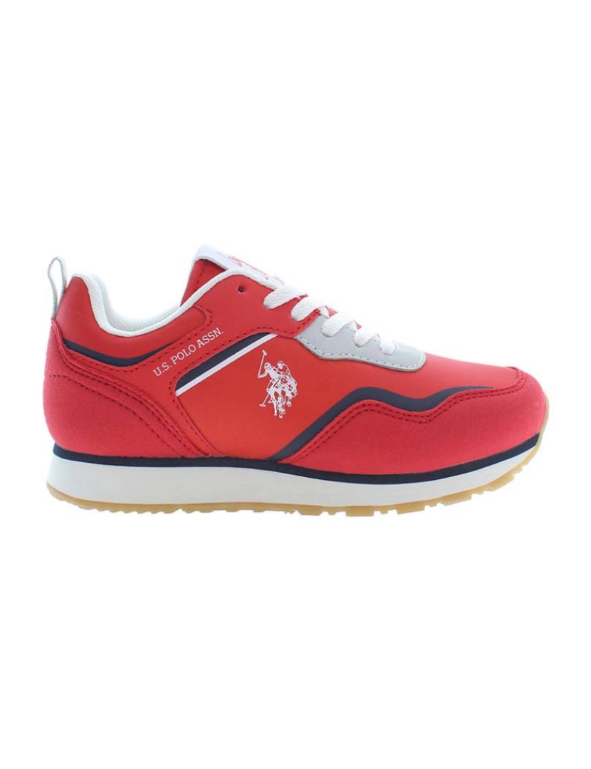 U.S. Polo Assn. - calçado desportivo infantil vermelho polo melhor preço