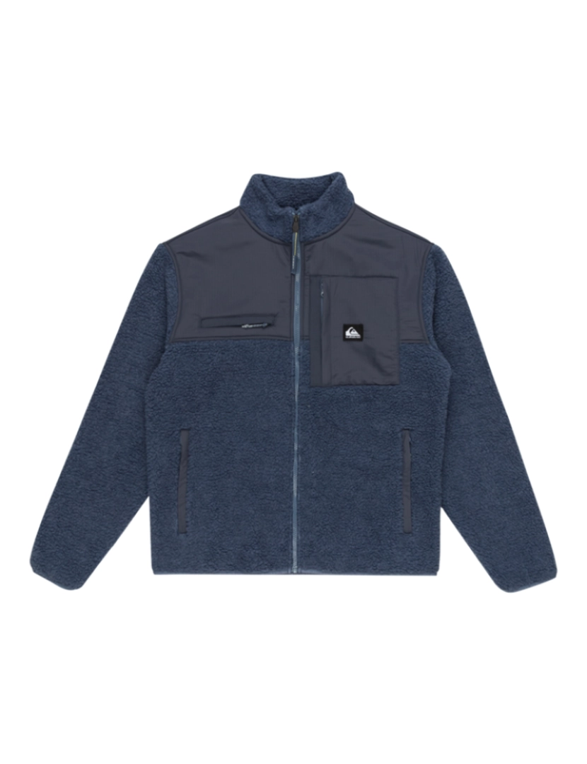 Quiksilver - Casaco Polar Homem Azul