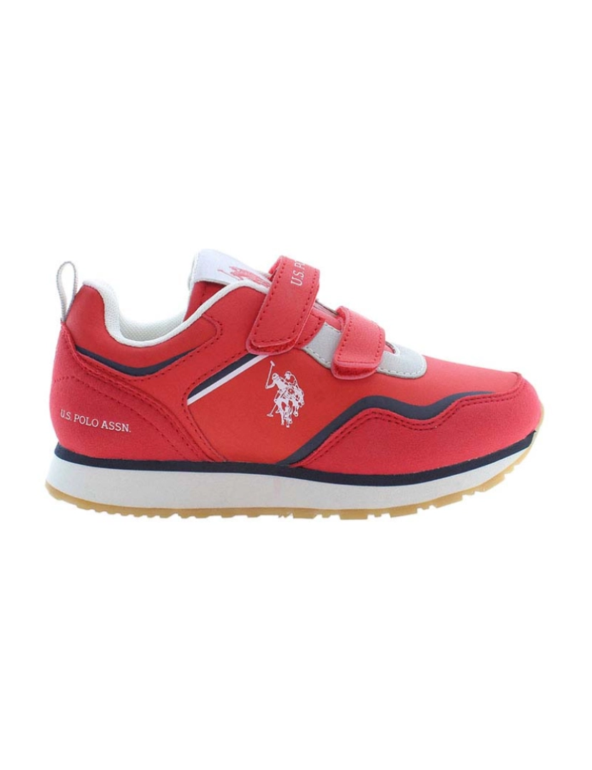 U.S. Polo Assn. - calçado desportivo infantil vermelho polo melhor preço