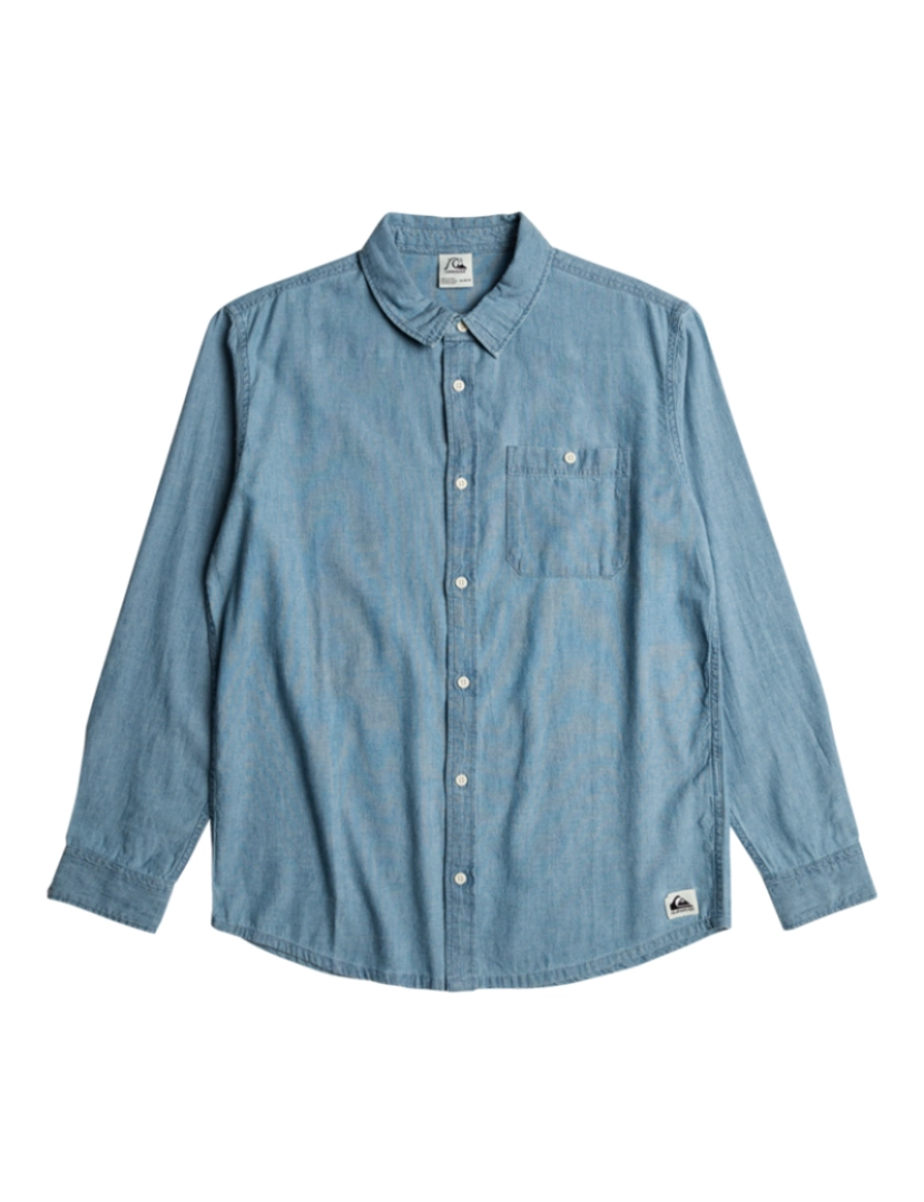 Quiksilver - Camisa Homem Cinza