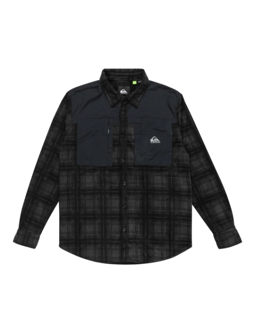 Quiksilver - Camisa Homem cinza