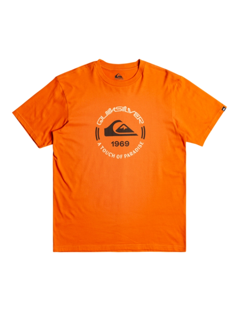 Quiksilver - T-Shirt Homem Laranja