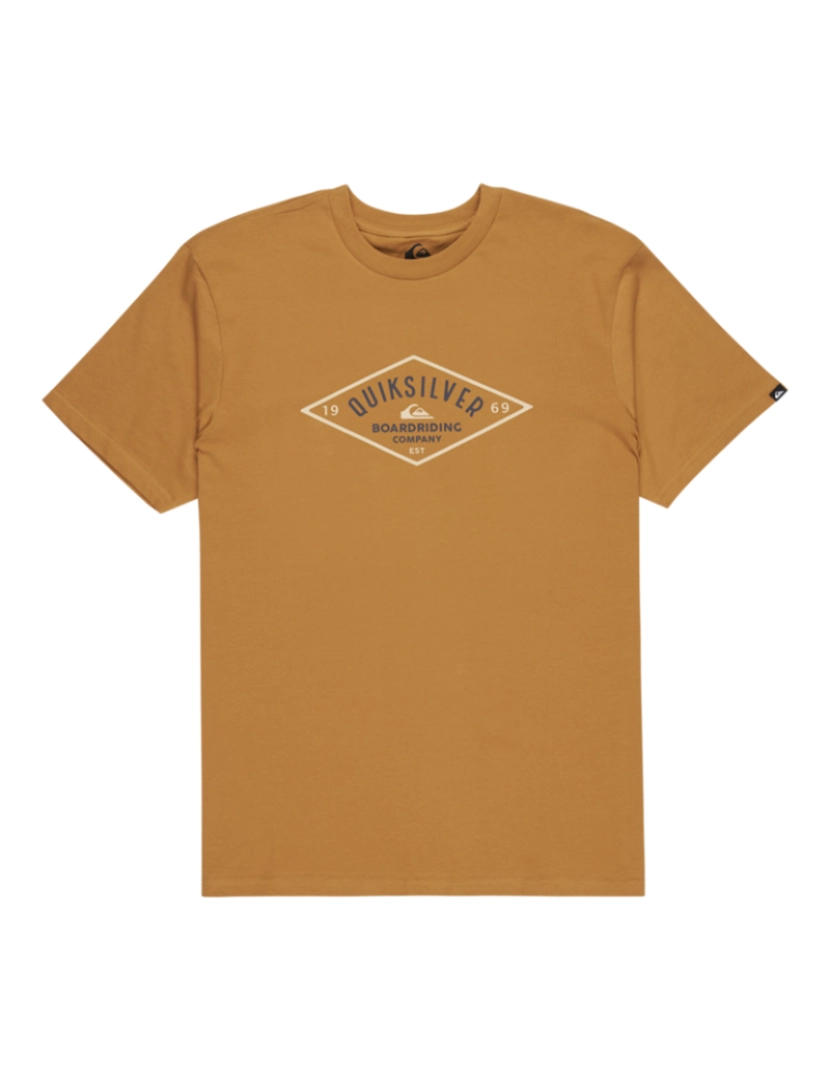 Quiksilver - T-Shirt Homem Castanho