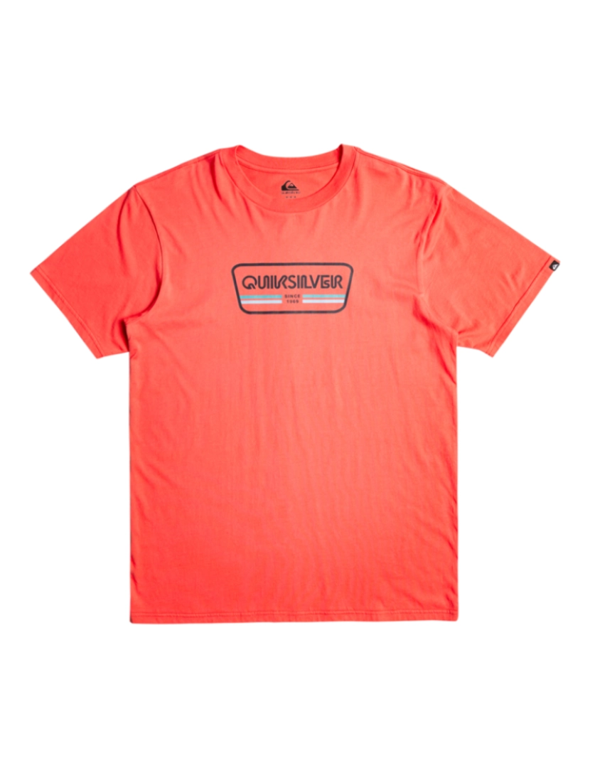 Quiksilver - T-Shirt Homem Coral