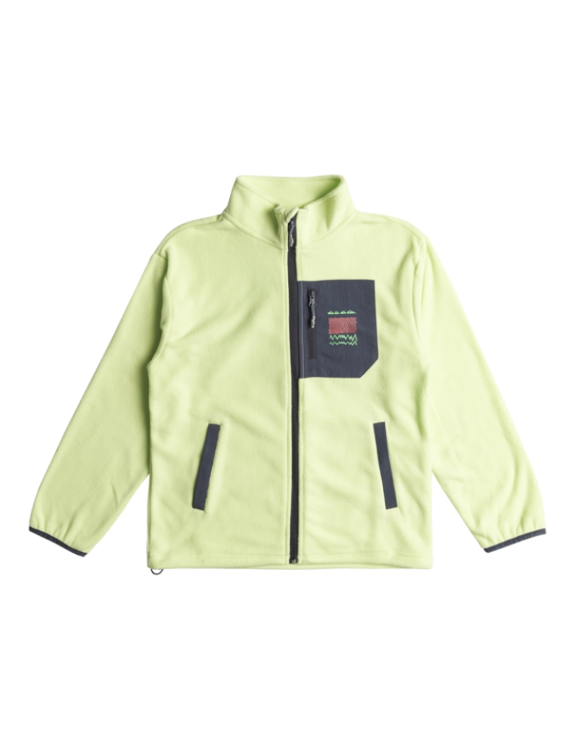 Quiksilver - Casaco Polar Rapaz Verde