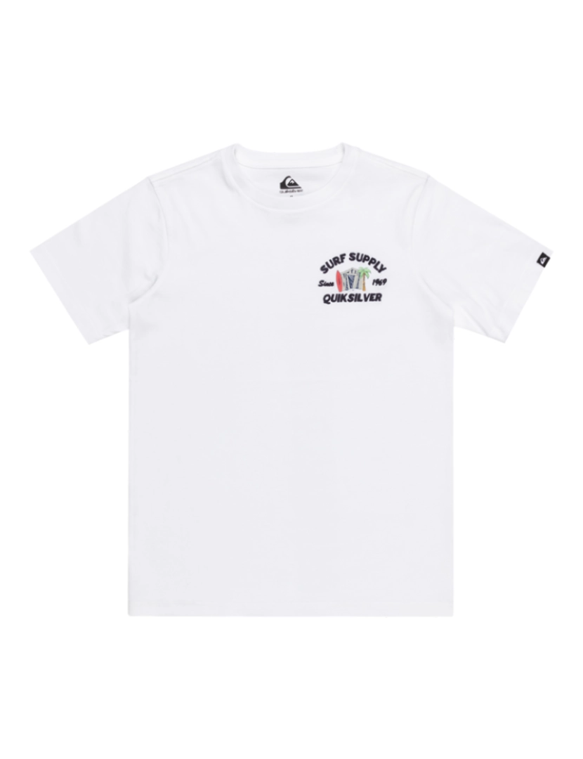 Quiksilver - T-Shirt Rapaz Branco