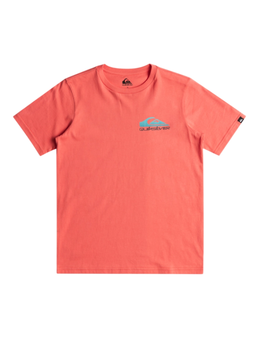 Quiksilver - T-Shirt Rapaz Coral