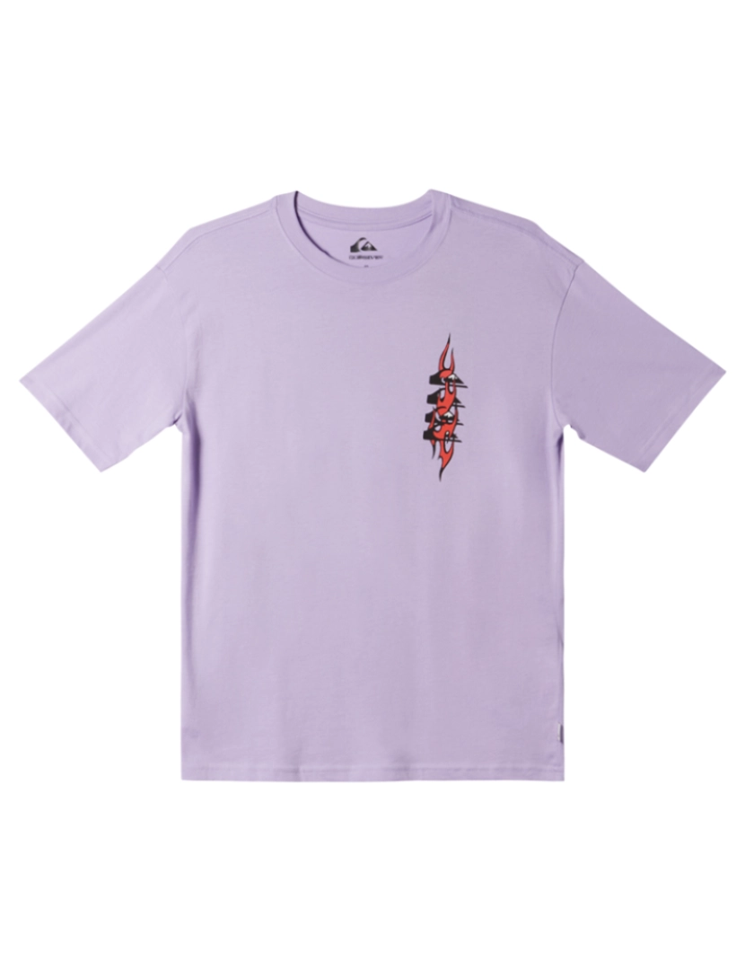 Quiksilver - T-Shirt de Rapaz Roxo