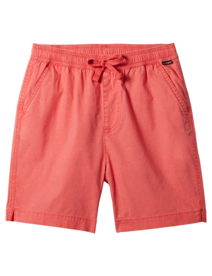 Quiksilver - Calções de Rapaz Vermelho