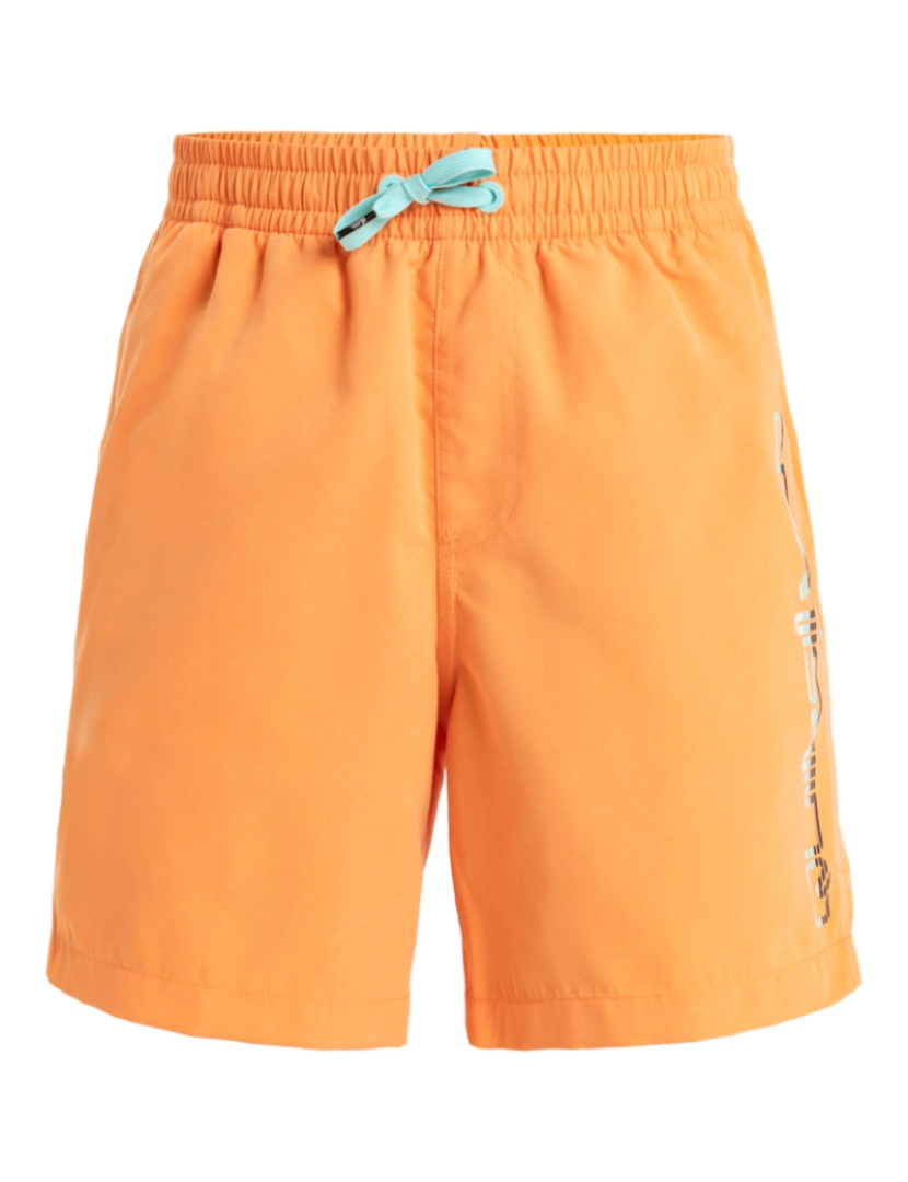 Quiksilver - Boardshorts de Rapaz Laranja