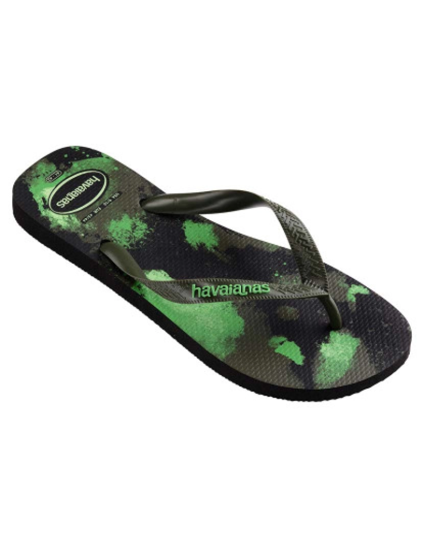 Havaianas - Havaianas Top Camu Homem Preto Moss