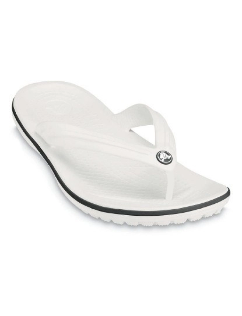 Crocs - Chinelo Crocs Crocband Flip Branco