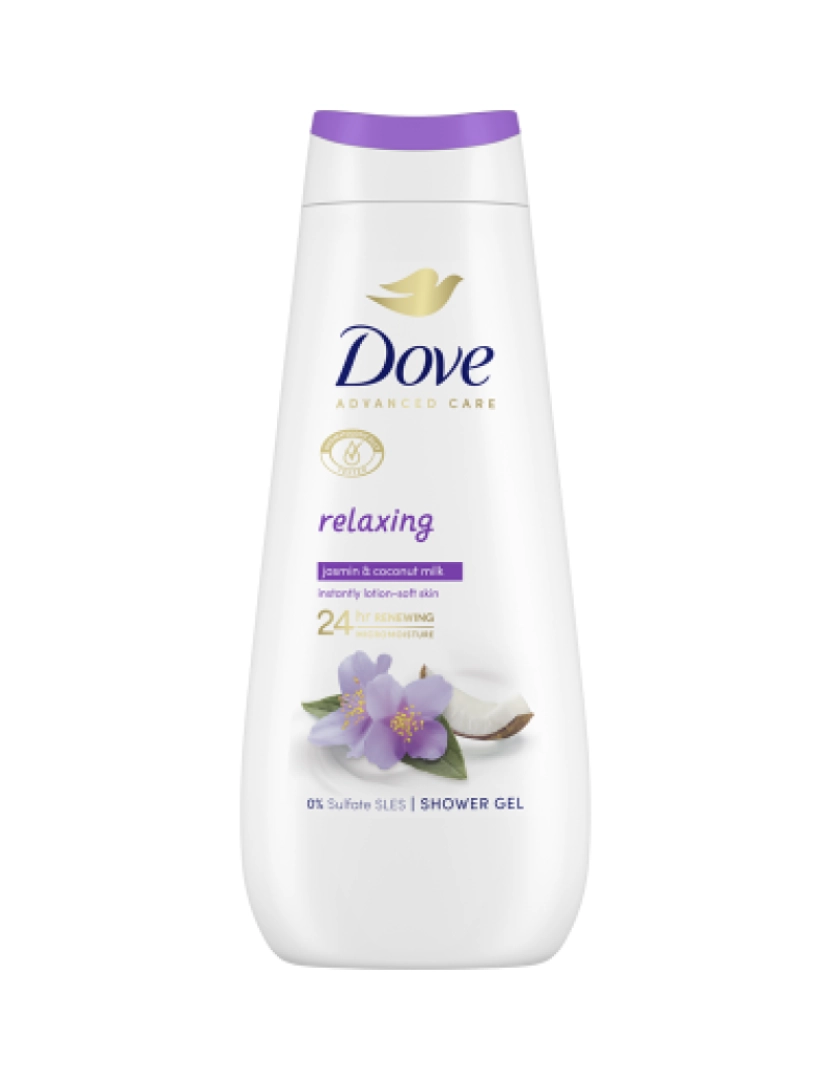 Dove - Gel de Banho Advanced Relaxing Coconut 400ml