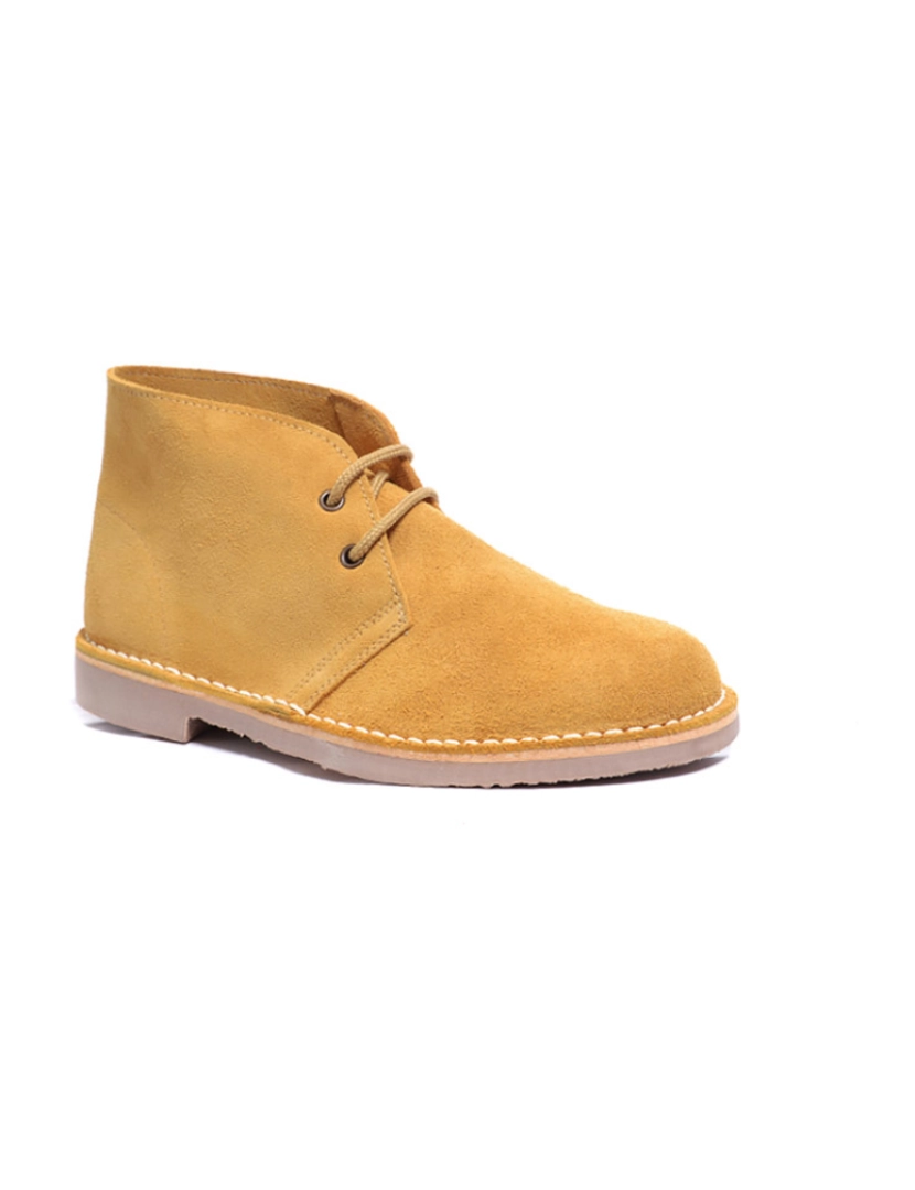 ShoeColours - Botas Safari Kids Atacadores  Cereal