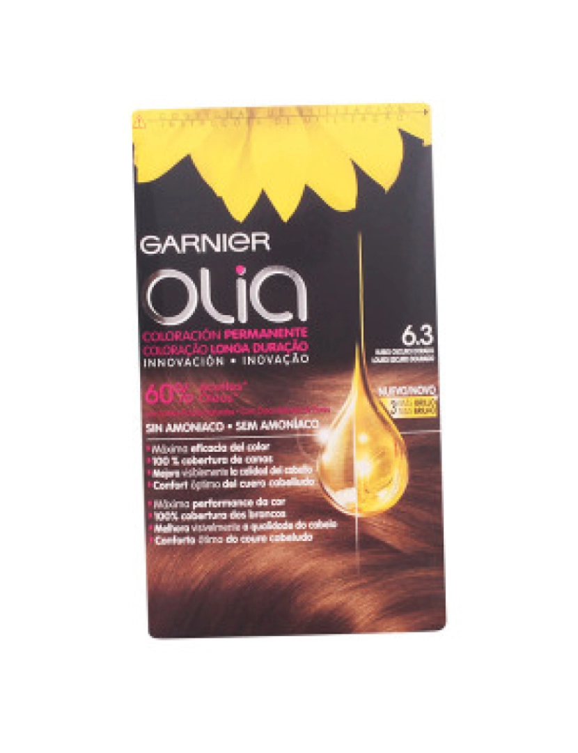Garnier - Olia Coloração Permanente #6,3 Louro Esc