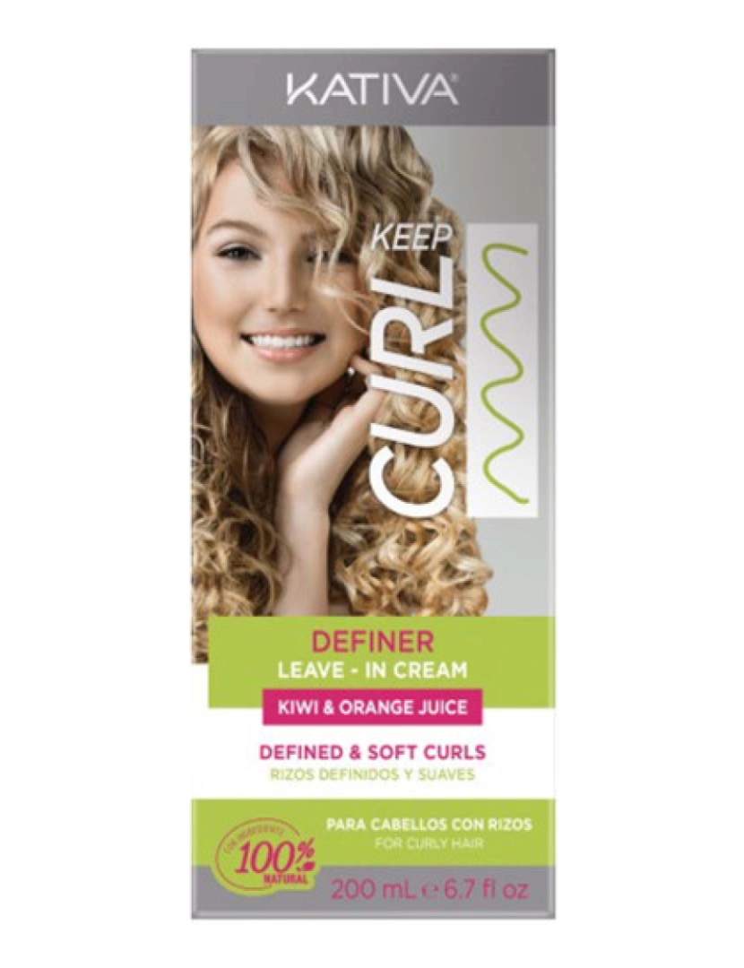 Kativa - Creme Leave In Definir Keep Curl 200 ML