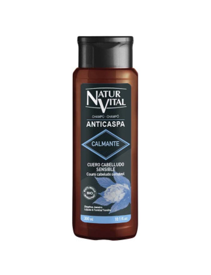 Natur Vital - Champu Anticaspa Calmante Cabello Normal