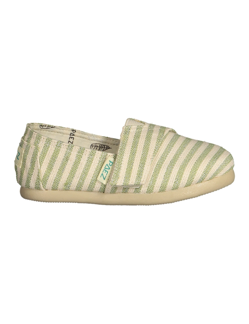 Paez  - Alpargatas Kids Classic Surfy Lurex Pistachio