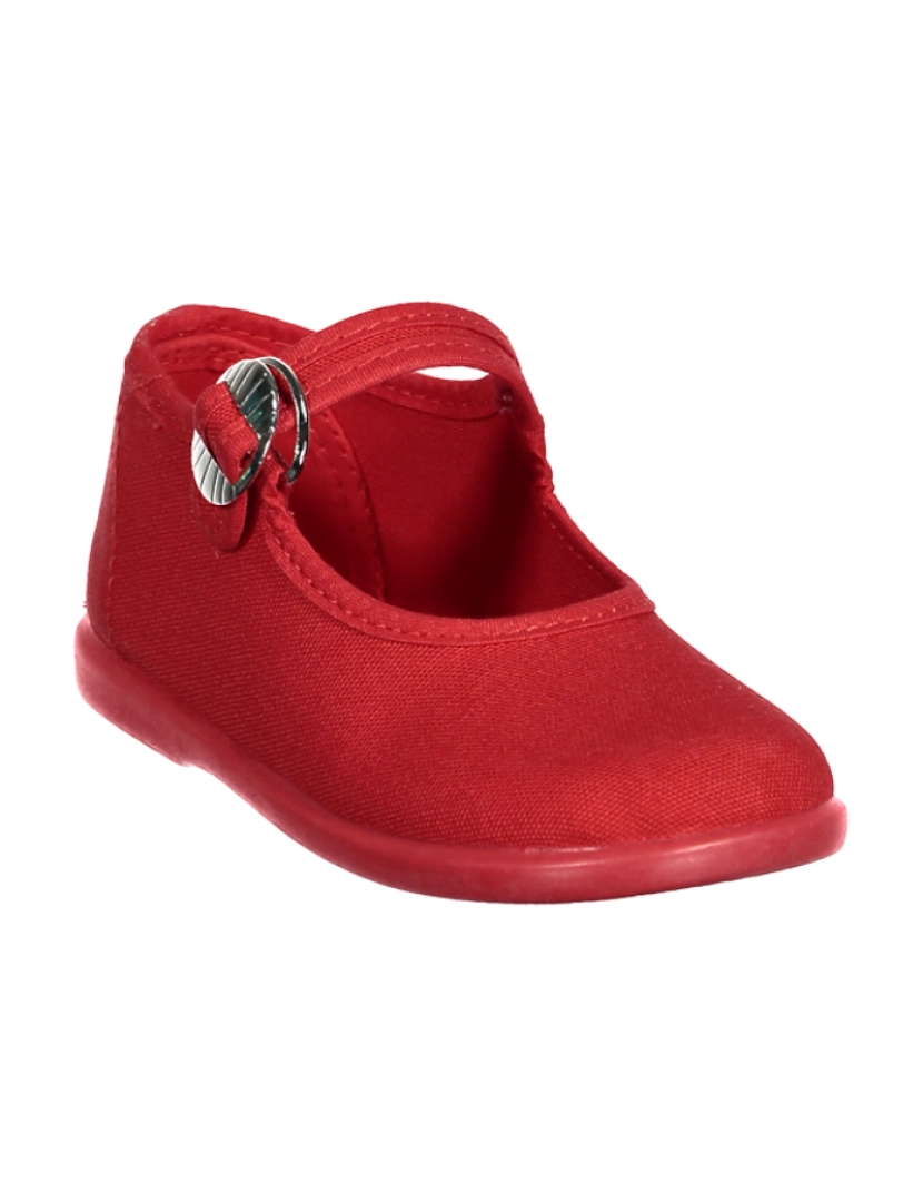 ShoeColours - Merceditas Lona Vermelho