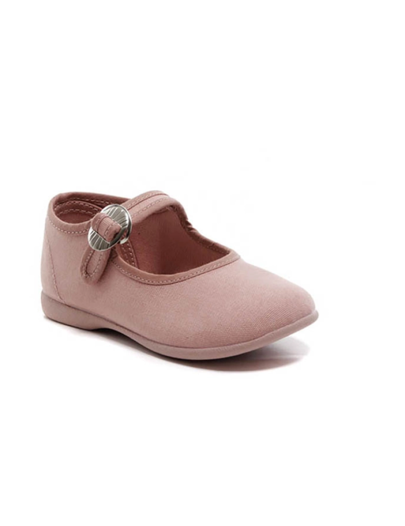 ShoeColours - Merceditas Lona Rosa Antique