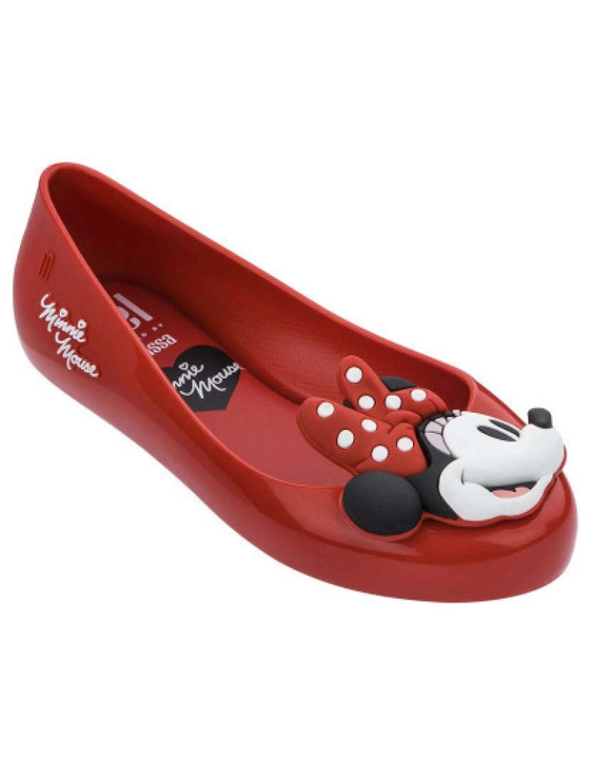 Melissa - Sandálias MEL Sweet Love Minnie 1371 vermelho