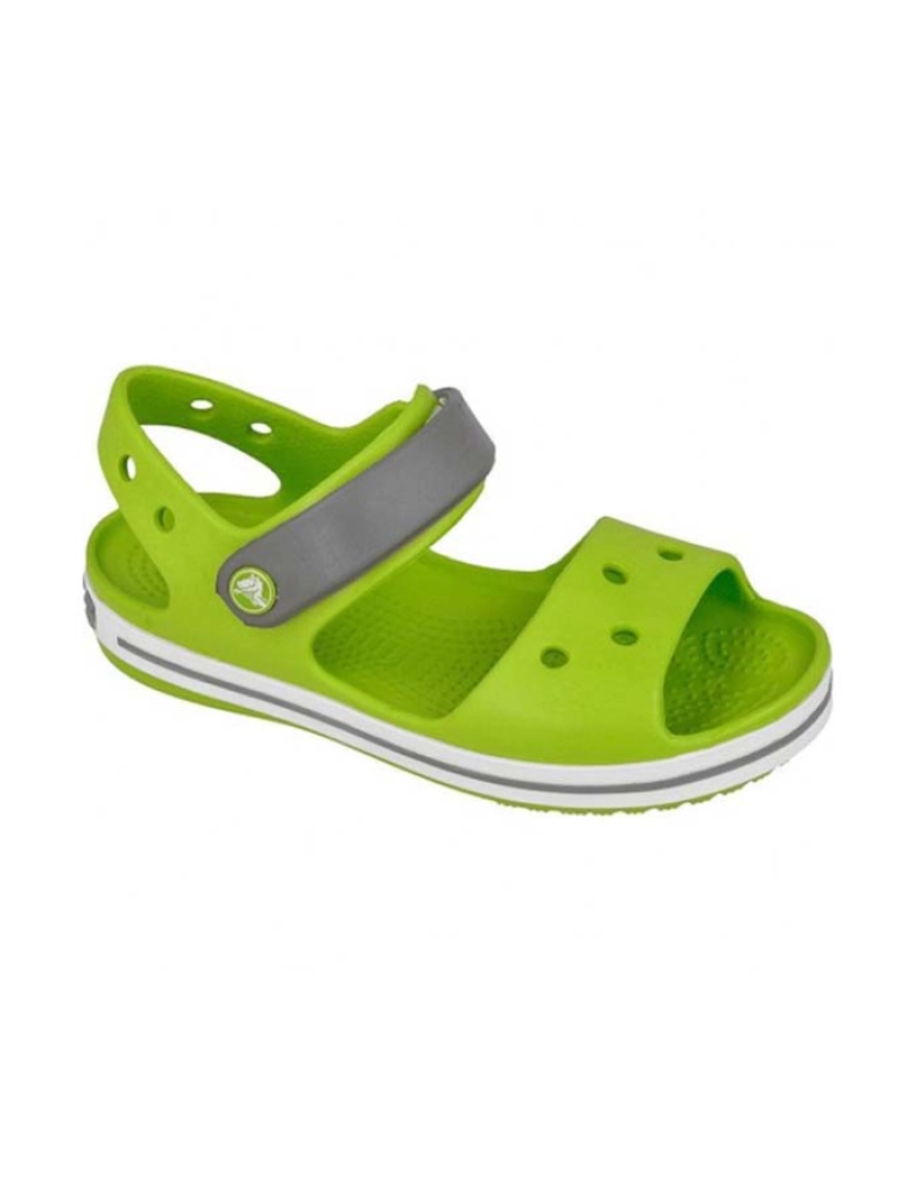 Crocs - Crocs Sandália Criança Verde e Cinza Kids