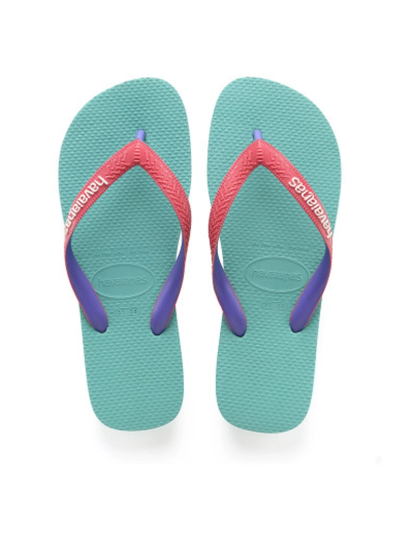 Havaianas - Havaianas Top Mix Kids Verde/Flamingo