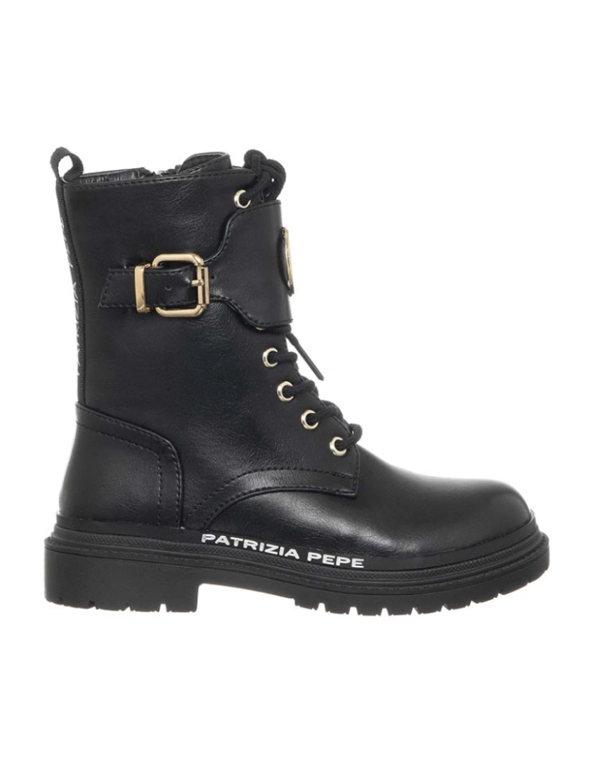 Patrizia Pepe - Botins Criança Preto e Dourado