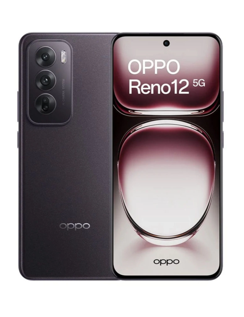 Oppo - Oppo Reno12 5G 256GB DS Grau A