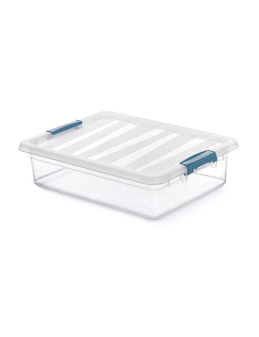 Domopak Living - Caixa Multiusos Domopak Living Katla Transparente Polipropileno 8 L (39 x 29 x 10,5 cm)