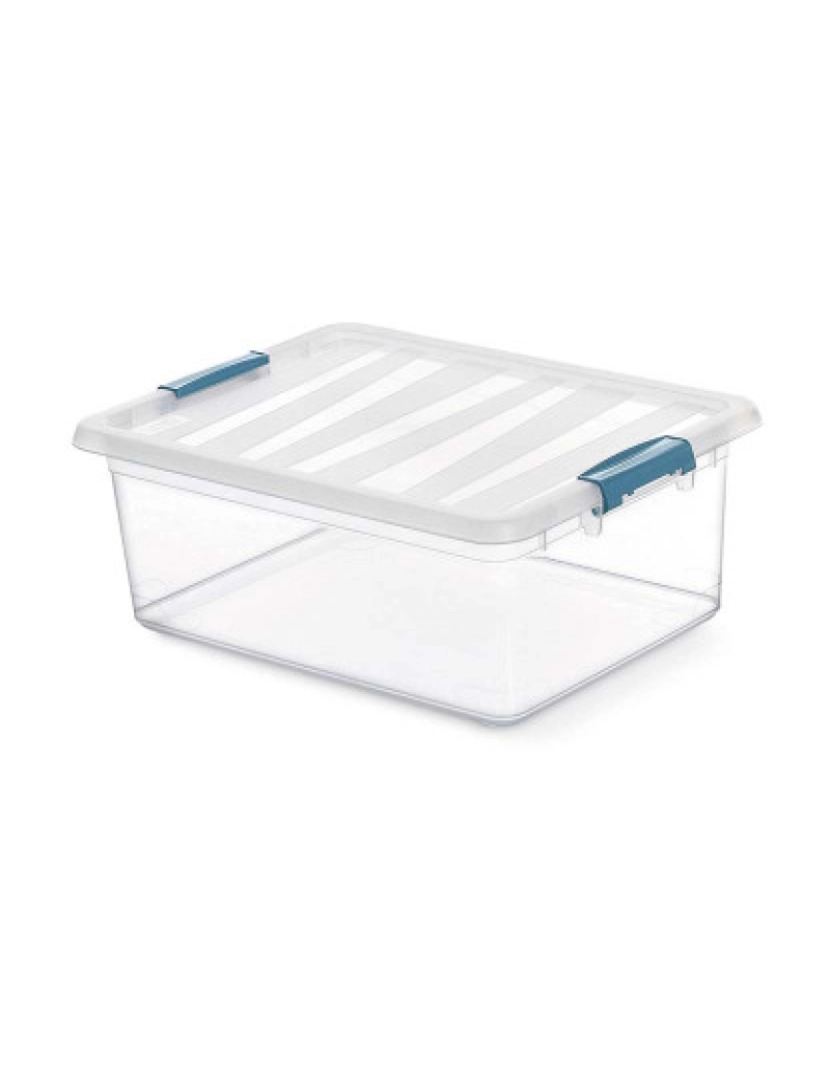 Domopak Living - Caixa Multiusos Domopak Living Katla 39 x 29 x 15,5 cm Transparente Polipropileno 12 L