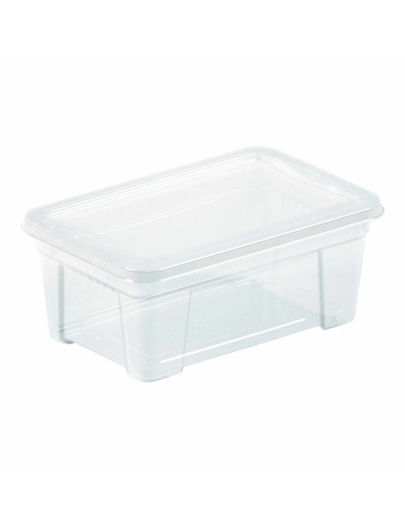 Mondex - Caixa de Armazenagem com Tampa Mondex Space Box Transparente Polipropileno 5,7 L 35,5 x 21 x 12,5 cm