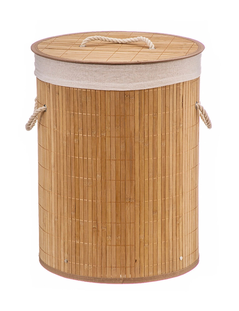 Caison - Cesto de Roupa Suja Caison Tecido Bambu 35 x 35 x 50 cm