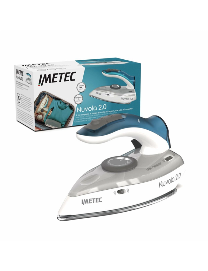 Imetec - Ferro de Vapor IMETEC NUVOLA 2.0 1000 W