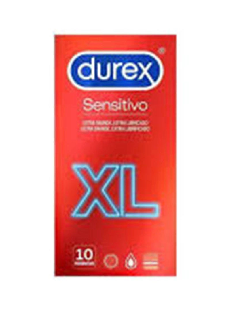 Durex - Sensitivo XL 10Uds