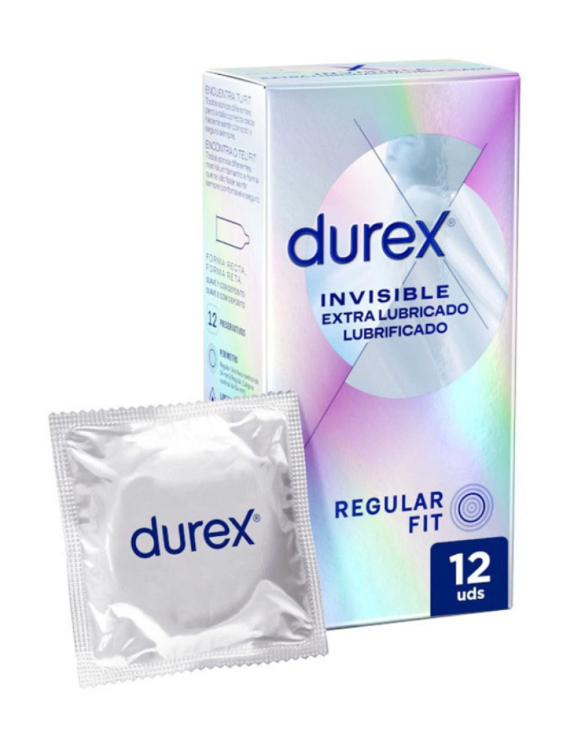 Durex - Pres Invisible Lub 12xMm