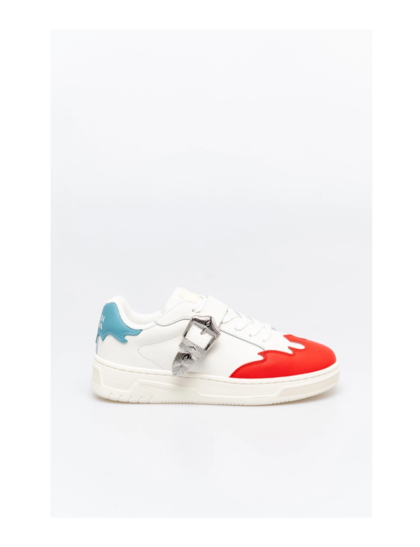 Scotch&Soda - Ténis Feminino Off White Multi