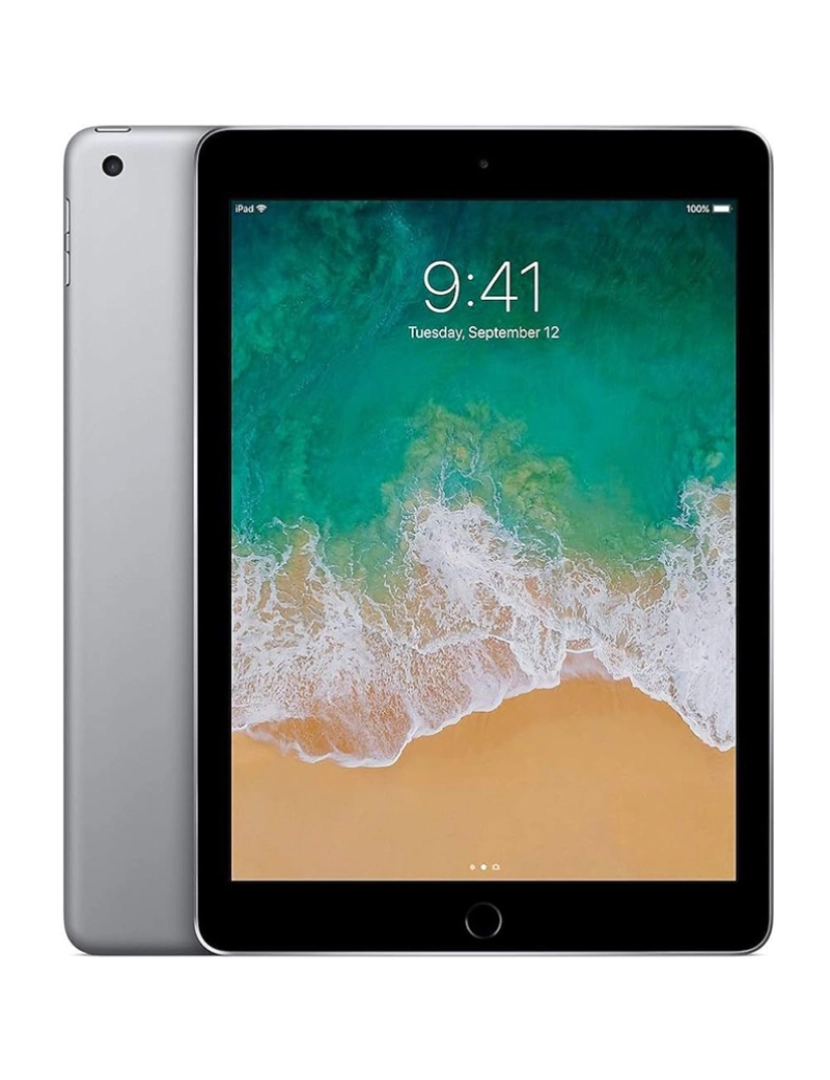 Apple - Apple iPad 9.7 (2018) 32GB WiFi Grau A